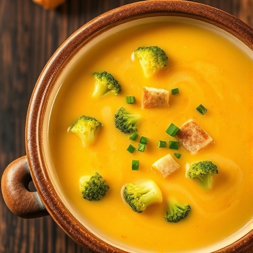 Creamy High-Protein Broccoli Cheddar Soup: A Wholesome & Hearty Meal