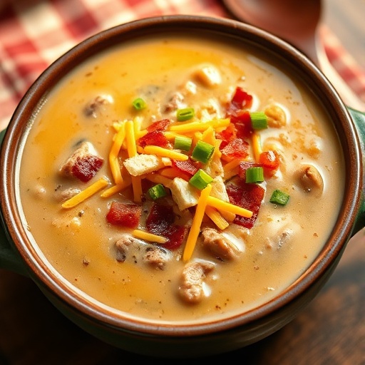 Easy Crockpot Cheeseburger Soup: A Comforting Dinner for Cozy Nights