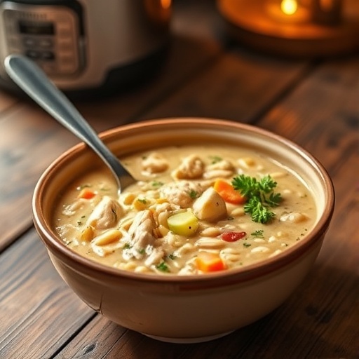 Easy Crockpot Chicken and Wild Rice Soup: Ultimate Comfort Food for Busy Nights