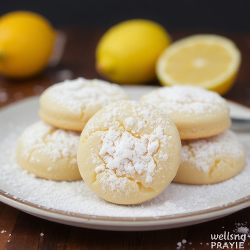 Meyer Lemon Meltaway Cookies