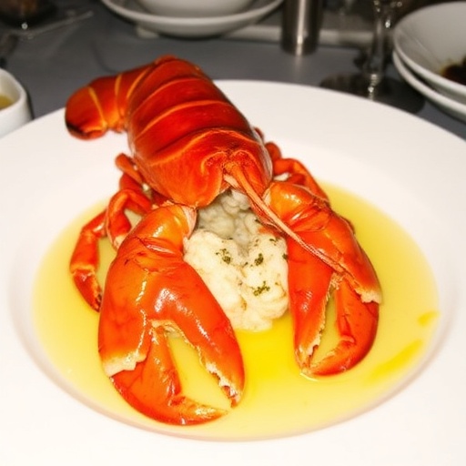 Poached Lobster Recipe with Butter Sauce