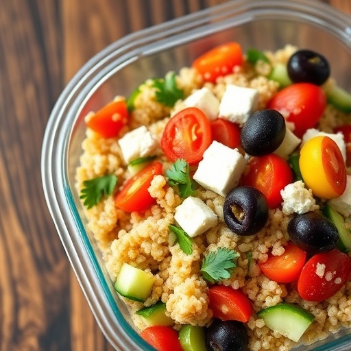 Quick & Healthy Mediterranean Quinoa Salad: Your New Favorite Lunch Prep!
