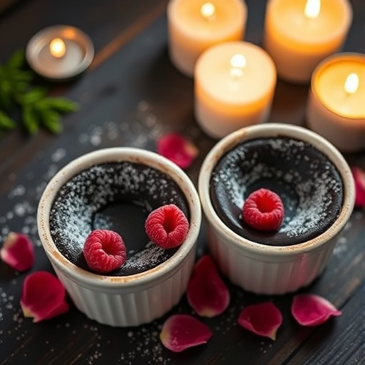 Romantic Valentine’s Day Dessert: Decadent Chocolate Lava Cakes for Two