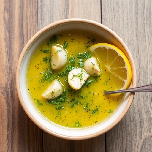 Zesty Garlic Vinaigrette with Lemon & Herbs