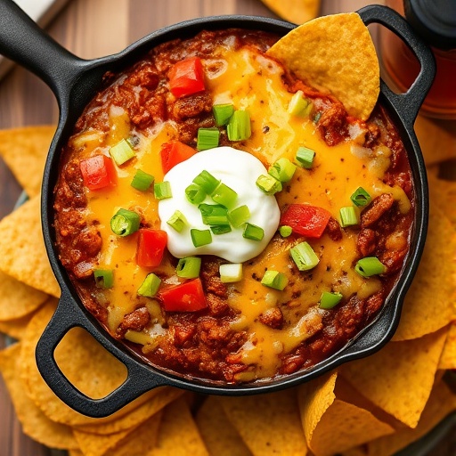 Easy Loaded Chili Cheese Dip Recipe: The Ultimate Gameday Snack for Your Next Big Game!