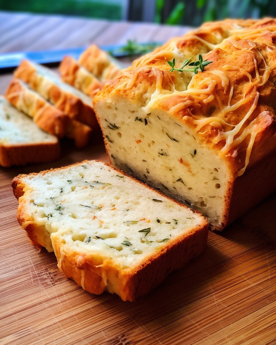 Delicious Italian Herb and Cheese Bread Recipe – Easy to Make at Home!