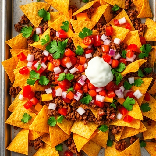 Irresistible Loaded Sheet Pan Nachos for Your Ultimate Game Day Party!