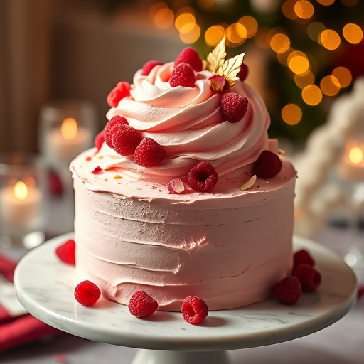 Showstopping Raspberry Rose Cake for Your Ultimate Galentine’s Dinner Party Dessert
