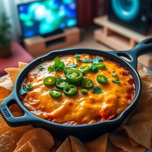 Spicy Cheesy Game Day Dip: The Ultimate Crowd-Pleaser for Your Next Watch Party! 1 Spicy Cheesy Game Day Dip The Ultimate Crowd Pleaser for Your Next Watch Party