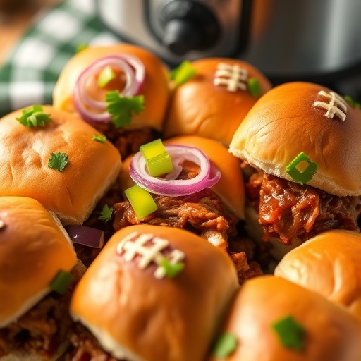 Ultimate Slow Cooker BBQ Pulled Pork Sliders – Your Go-To Game Day Recipe!