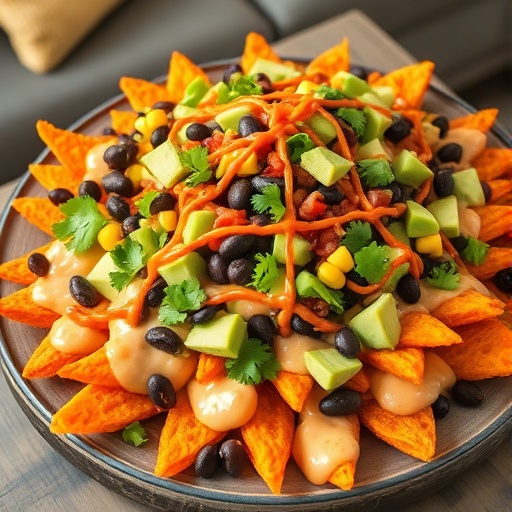 Ultimate Vegan Loaded Sweet Potato Nachos: Your Game Day Crowd-Pleaser!