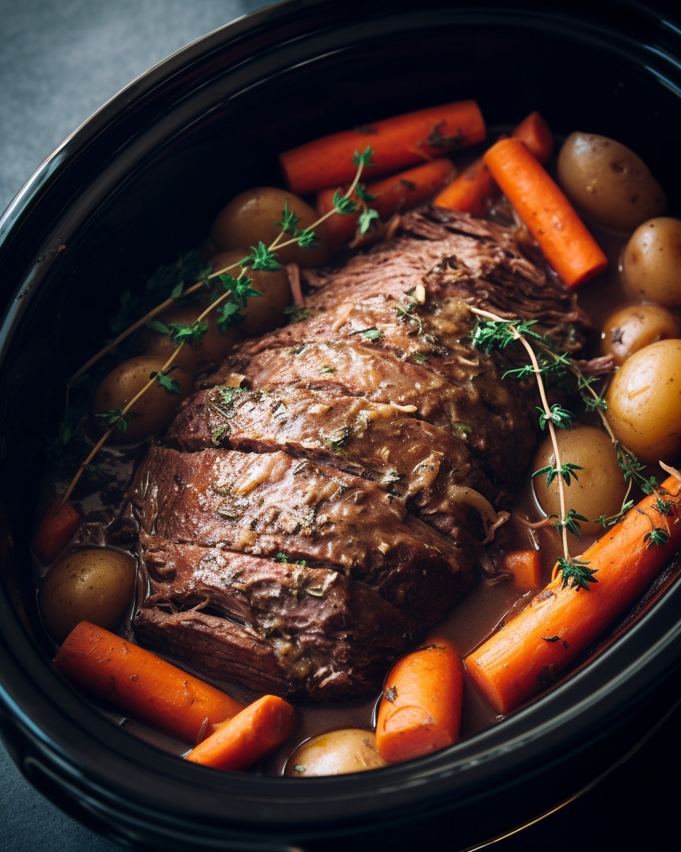 Best Slow Cooker Pot Roast: Easy Recipe for Tender Beef &amp; Veggies