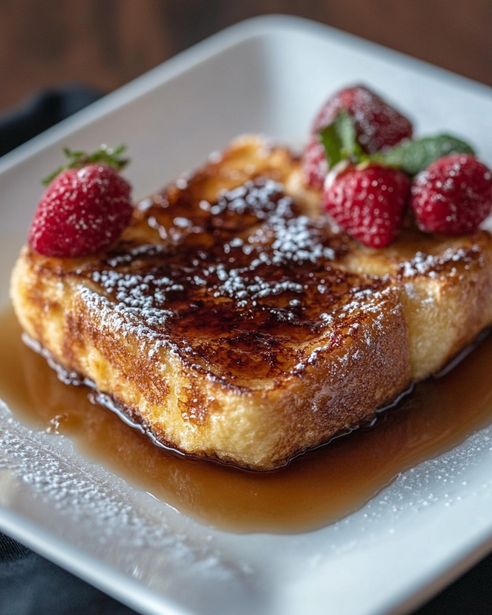 Crème Brûlée French Toast