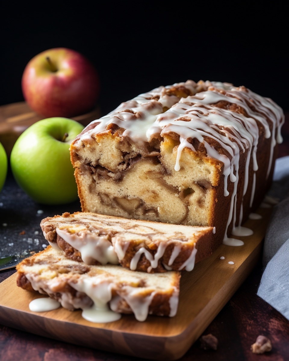 Easy Amish Apple Fritter Bread