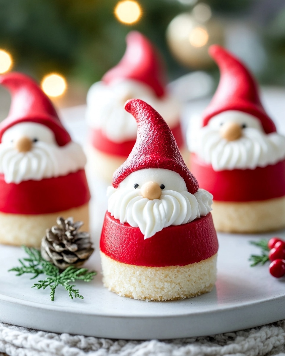 Gnome Mini Cheesecakes: Easy, Festive &amp; Adorable Holiday Dessert Recipe