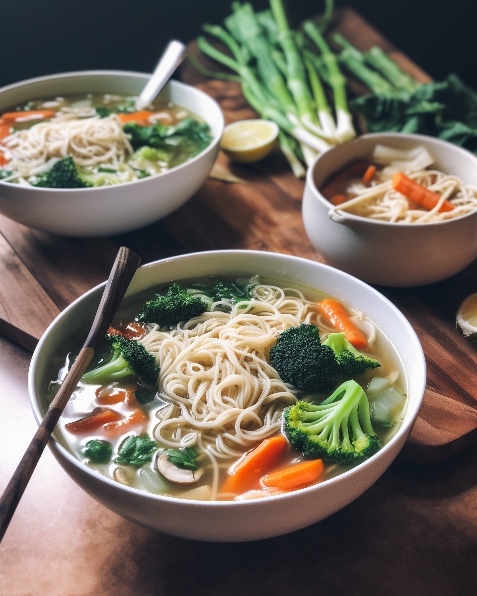 Immune-Boosting Ginger Garlic Noodle Soup: Healthy Healing &amp; Delicious | Easy Recipe