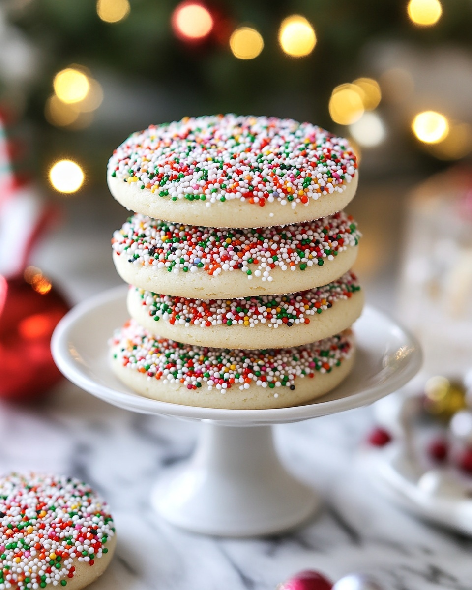 Sparkling Christmas Sprinkle Cookies: Easy Holiday Sugar Cookie Recipe!