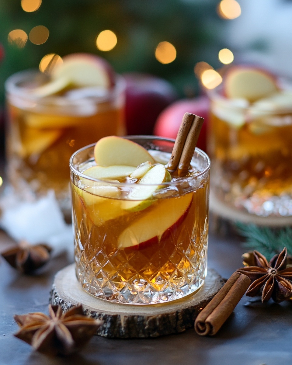 Vanilla Bourbon Apple Cider Cocktail: Easy Fall &amp; Holiday Drink Recipe