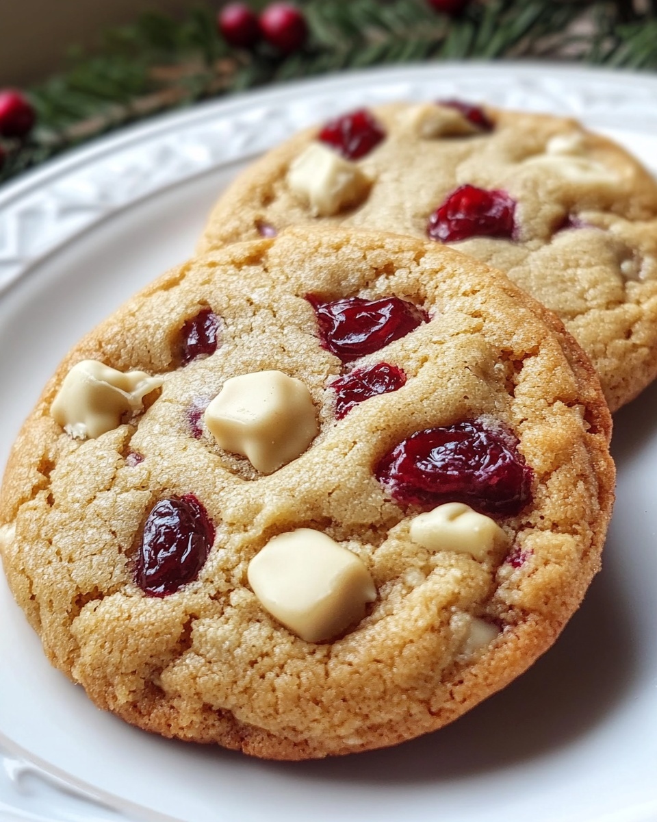 White Chocolate Cranberry Cookies: Best Holiday Dessert Recipe &amp; Easy Bake!