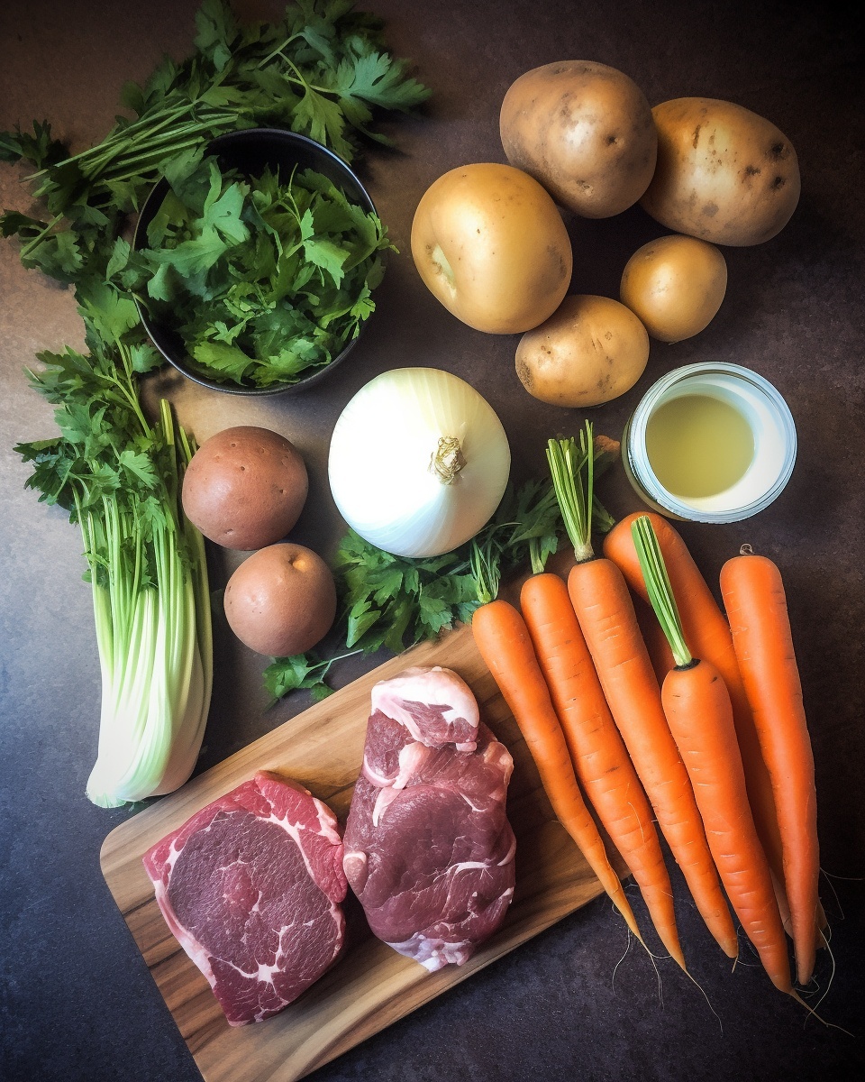 Ingrediant Of Best Slow Cooker Pot Roast Easy Recipe for Tender Beef Veggies