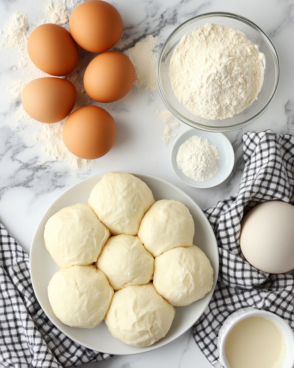 Ingredients for Sweetened Condensed Milk Rolls – The Fluffiest You’ll Ever Make