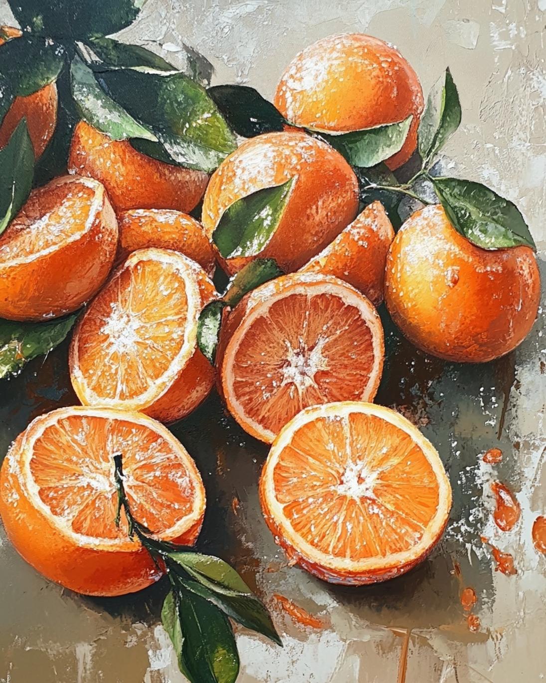 Candied Oranges with Sweet Glaze 3 Candied Oranges with Sweet Glaze 3