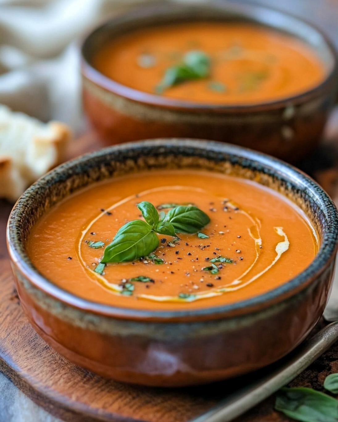 Creamy Homemade Tomato Soup