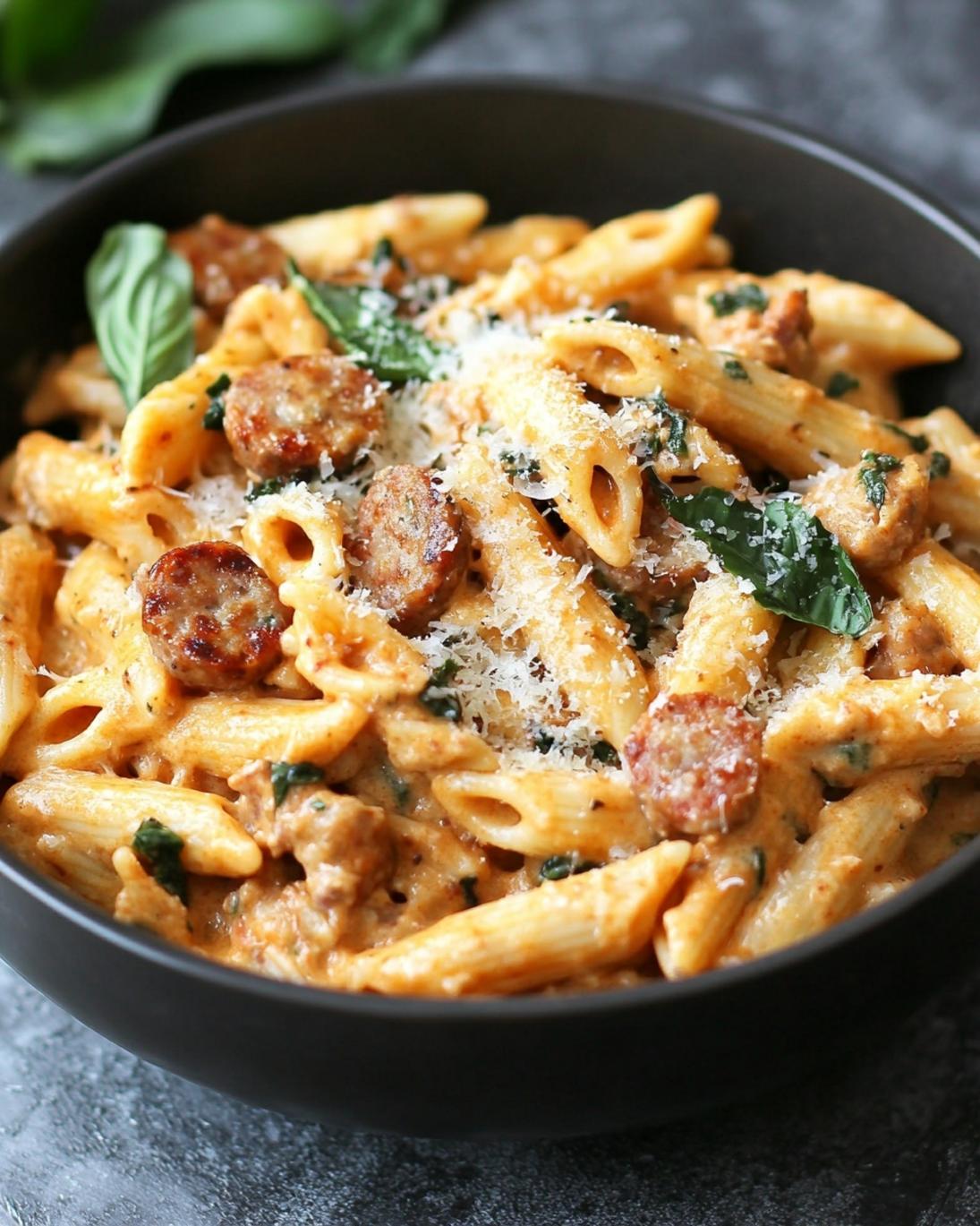 Creamy Smoked Sausage Pasta Recipe 3 Creamy Smoked Sausage Pasta Recipe 1