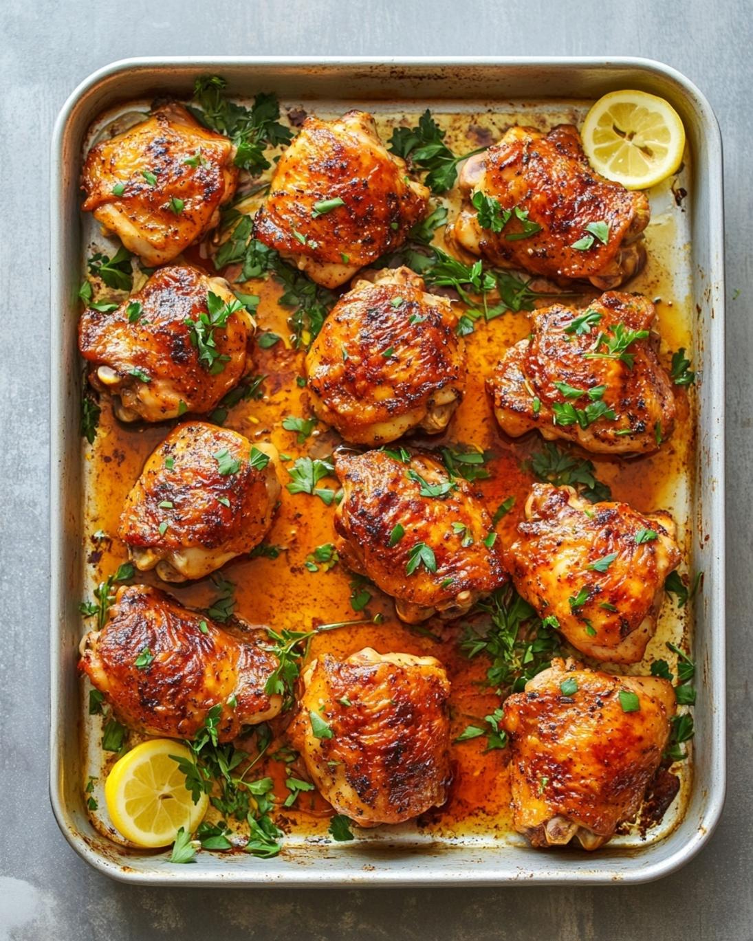 Crispy Oven-Baked Chicken Thighs in 30 Minutes 3 Crispy Oven Baked Chicken Thighs in 30 Minutes 1