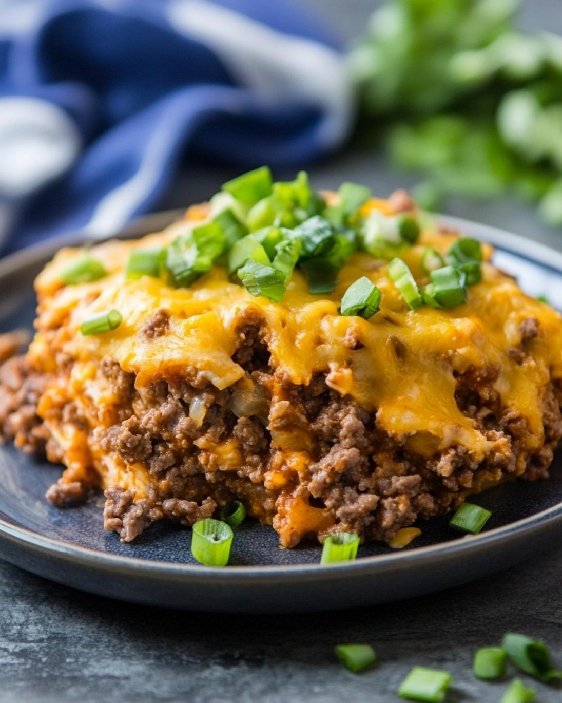Easy Hobo Casserole with Ground Beef 1