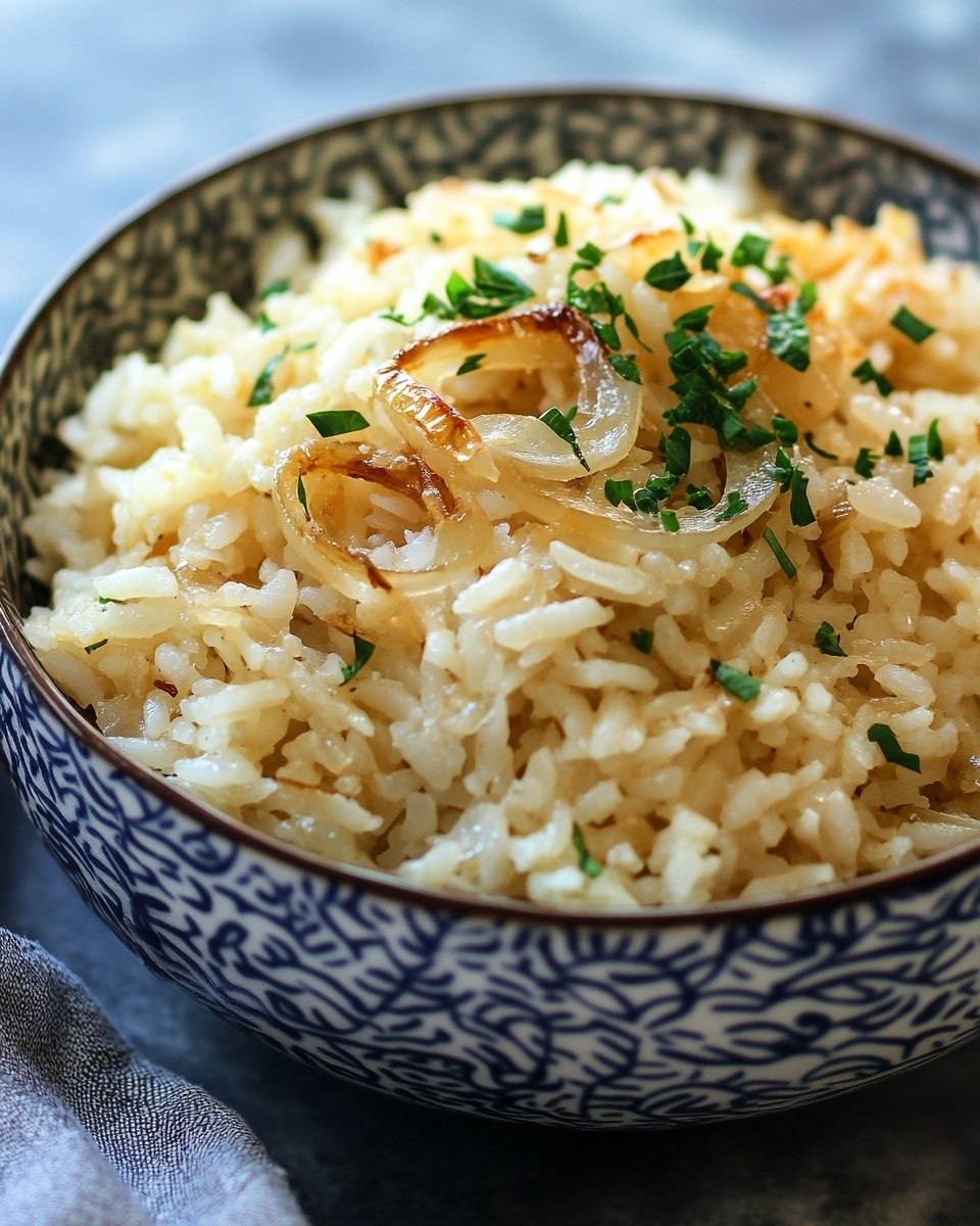 Buttery French Onion Rice