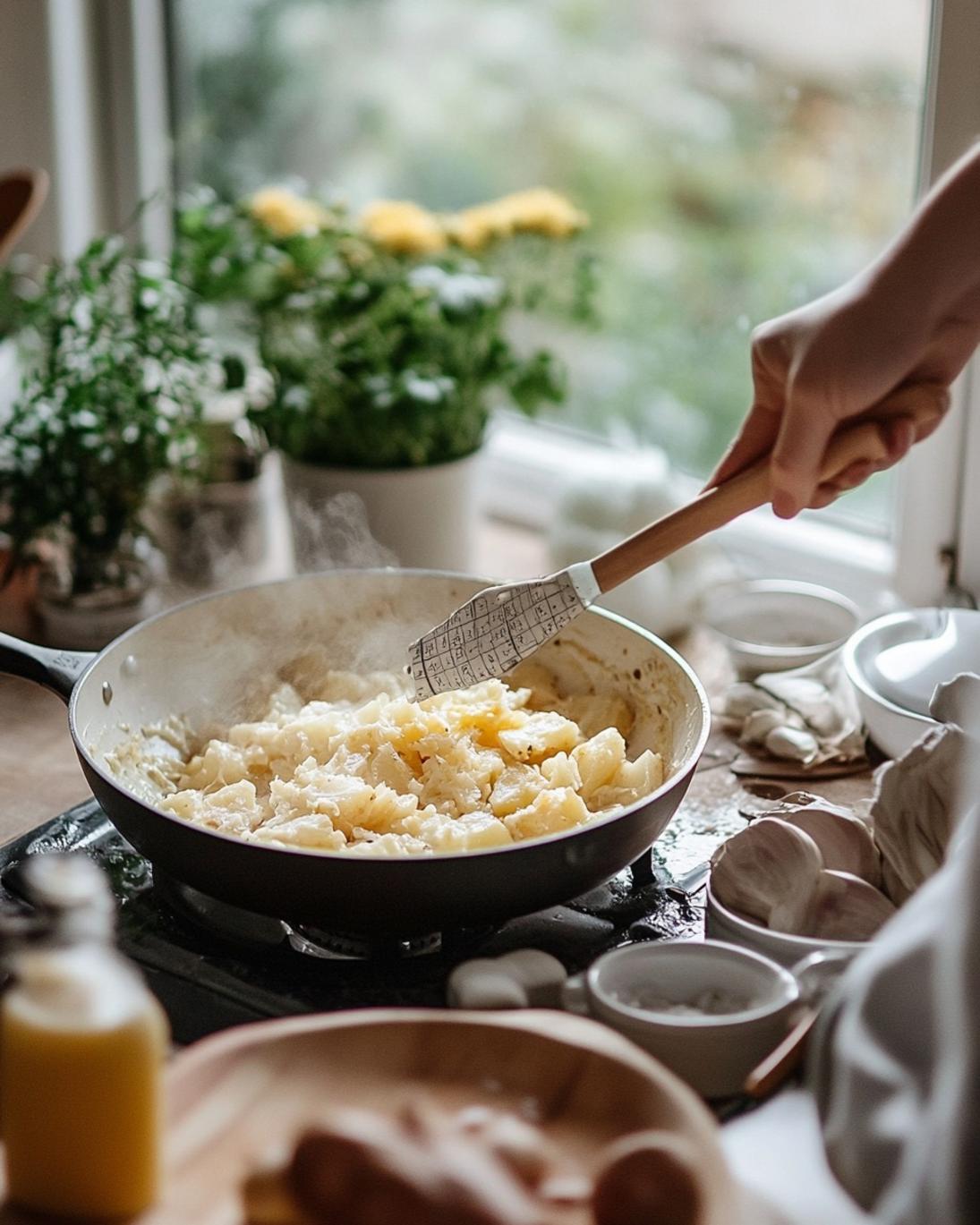 Cheesy Ranch Potatoes with Smoked Sausage Skillet 2 ingrediant of Cheesy Ranch Potatoes with Smoked Sausage Skillet