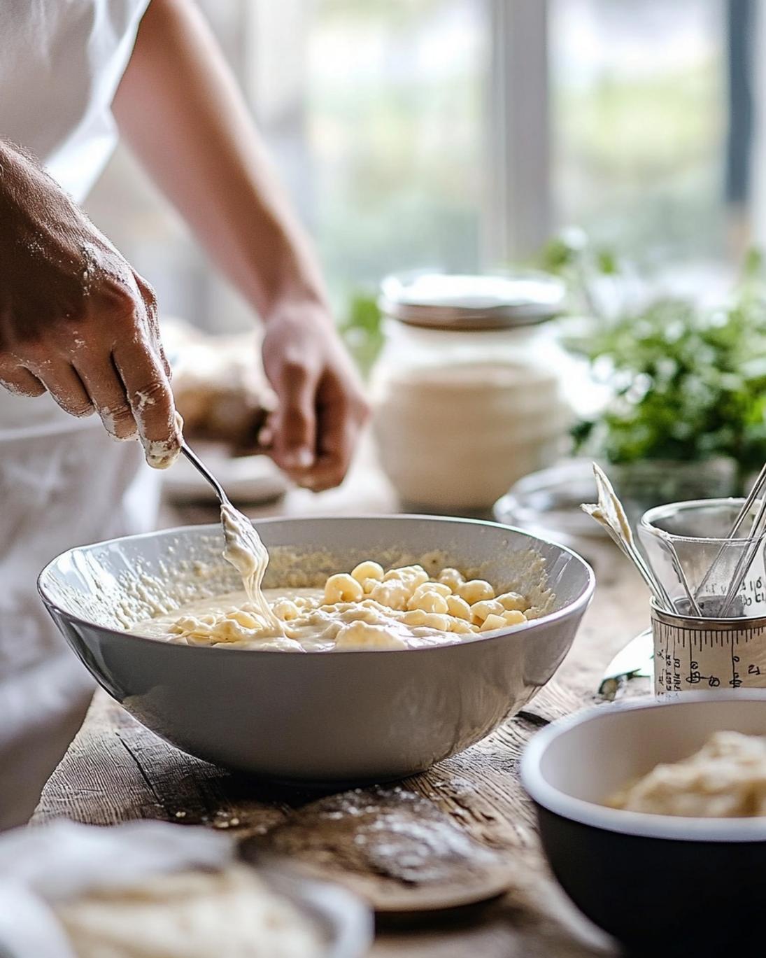 ingrediant of Creamy Mac Cheese Burger Soup Recipe