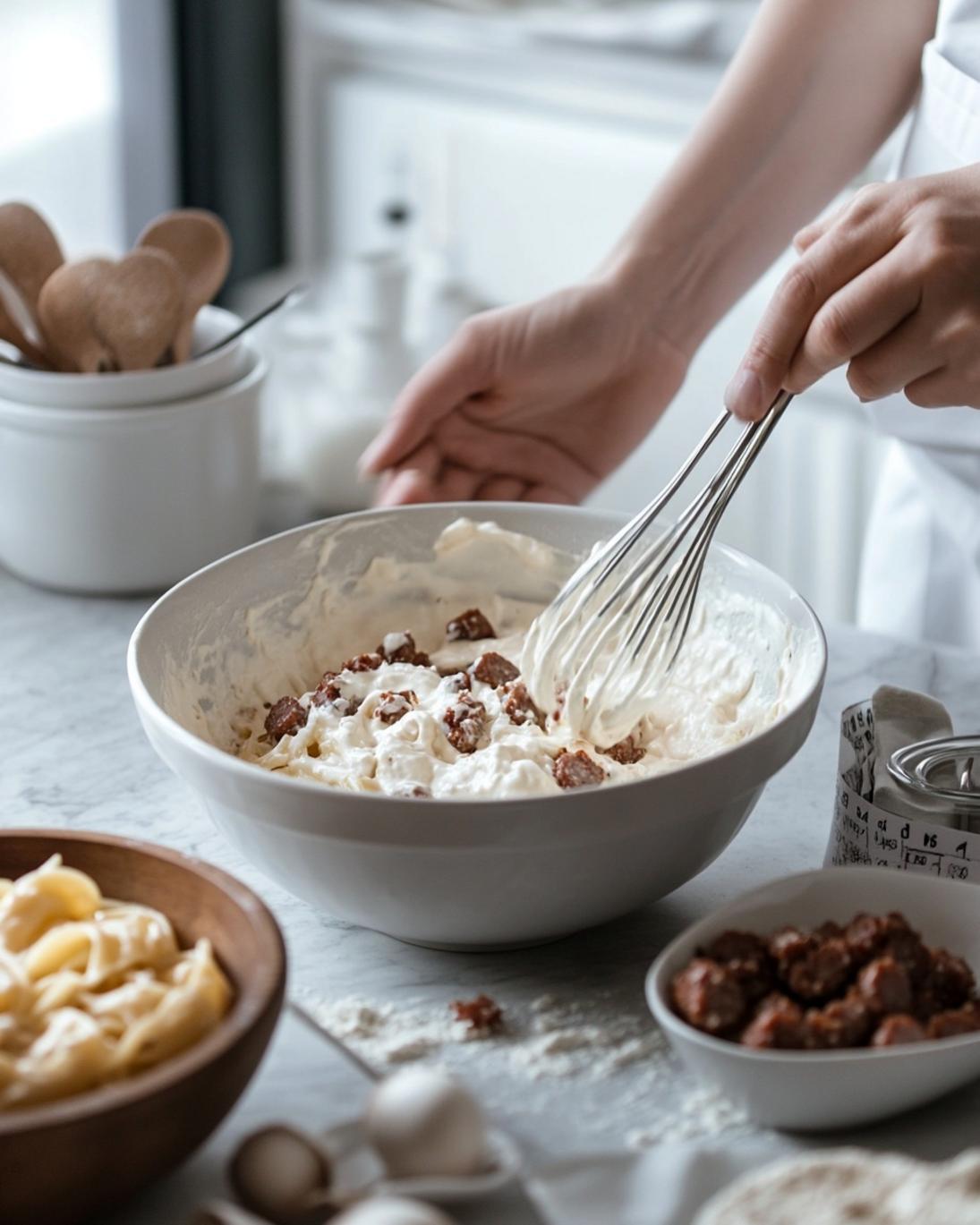 Creamy Smoked Sausage Pasta Recipe 2 ingrediant of Creamy Smoked Sausage Pasta Recipe