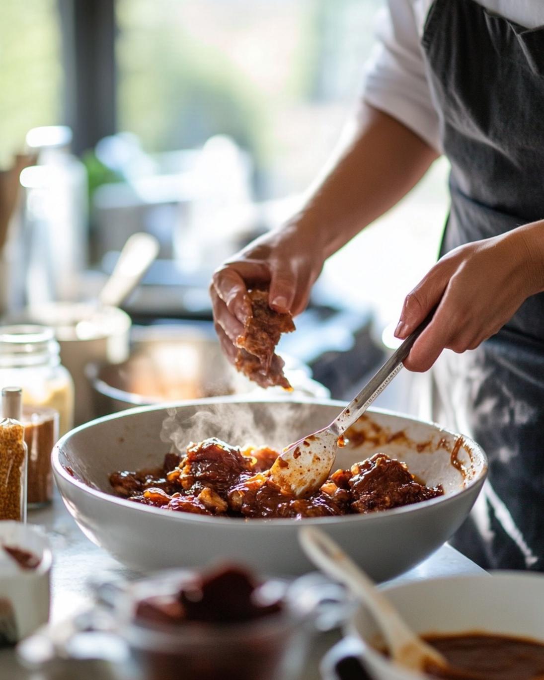 ingrediant of Crispy Caramelized BBQ Chicken Thighs Recipe