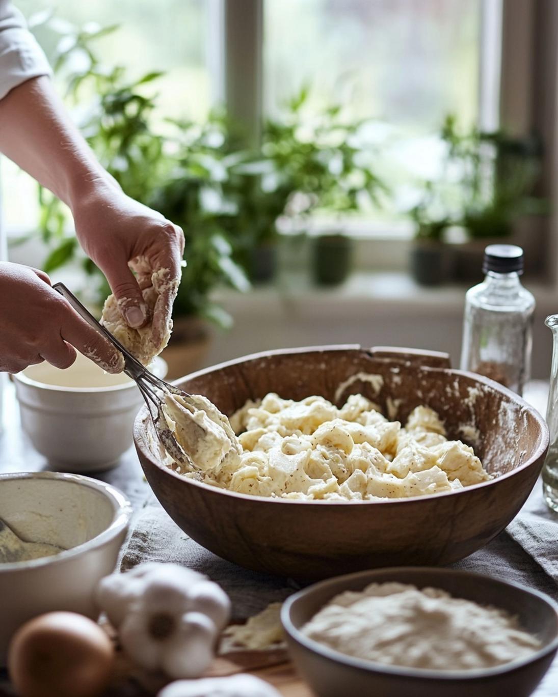 ingrediant of Garlic Cheese Pull Apart Bread