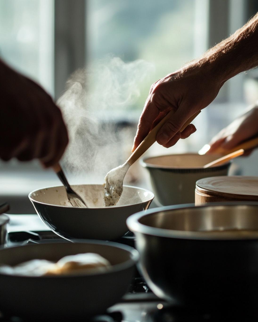 ingrediant of Garlic Herb Lamb Chops Dinner