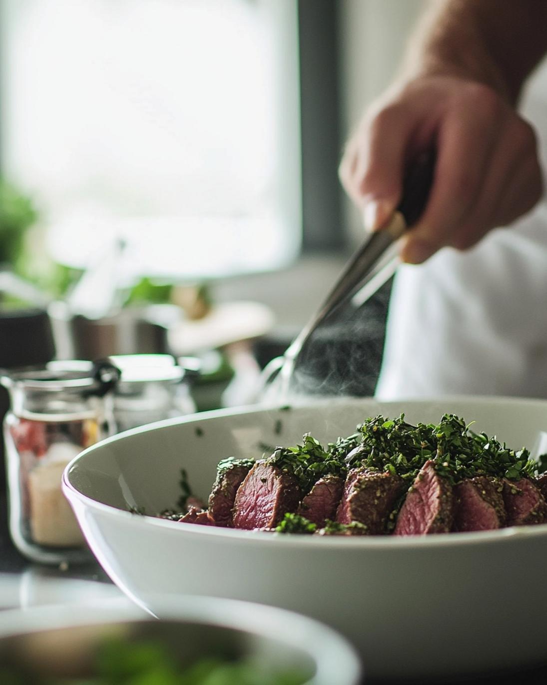 ingrediant of Grilled Herb Crusted Beef Tenderloin 1