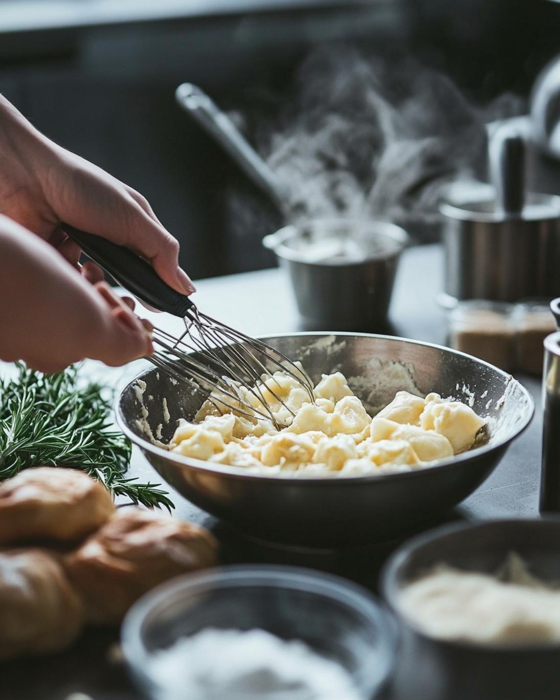 ingrediant of Savory Mini Brie and Rosemary Puff Pastry Bites